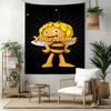 Biene Maja Custom Your Name Wall Decor Tapestry Art For Pet Memorial Birthdaywedding Party Backdrop Family Gift