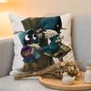 Cushion Cover  Linen  SkinFriendly Soft Decorative Case For Sofa Home Decor Game DDofus Pillow Cover