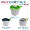 Cat Water Fountain Filters Compatible with Catit Water Fountain Pet Fountain Filter Replacement (6/12Pack)