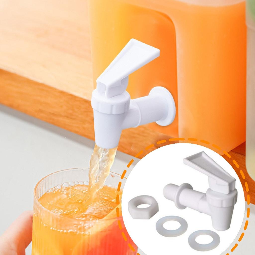 Lift-Up Water Drink Dispenser Faucet PP Plastic Cold Water Bottle Tap Replacement Valve For Wine Bucket Juice Bucket Kitchen