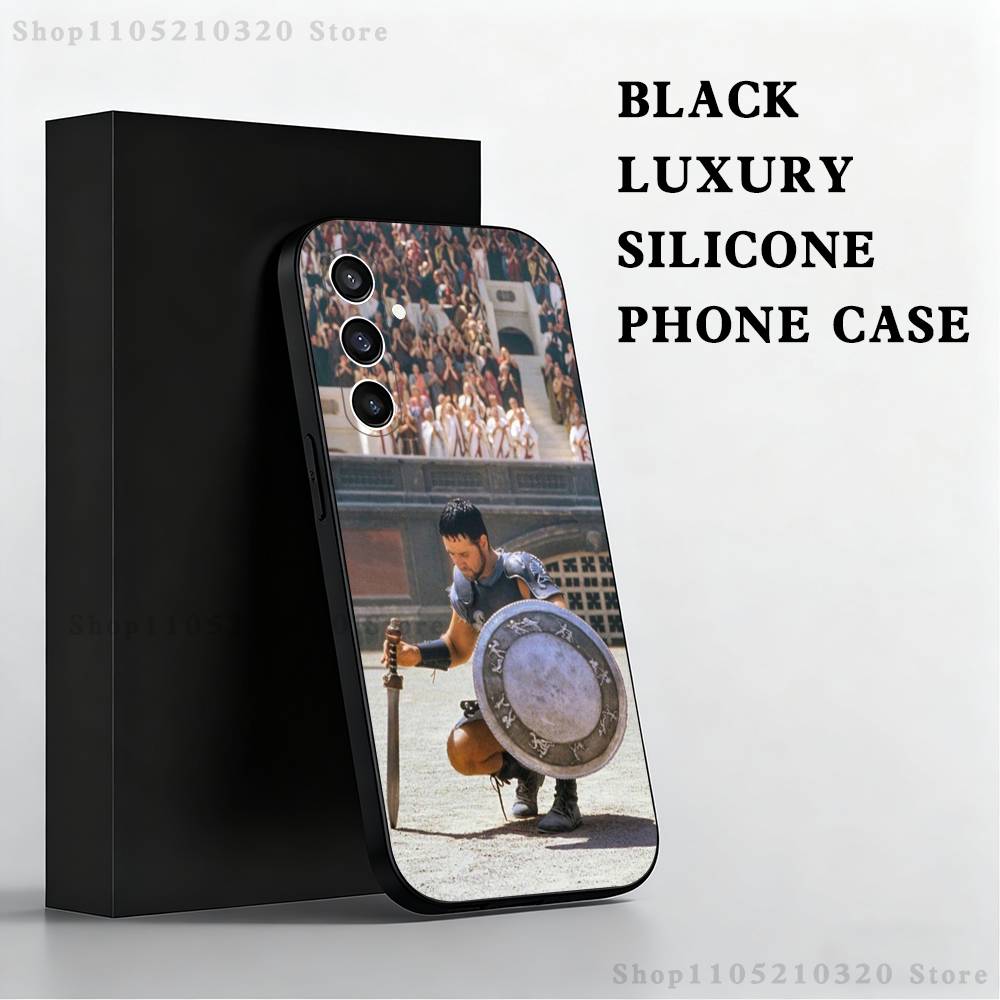 Movie G-Gladiator 2 Phone Case For Samsung S 25,24,23,22,30,21,10,9,Ultra,Plus,Lite,FE,4,5 G Black Soft Case