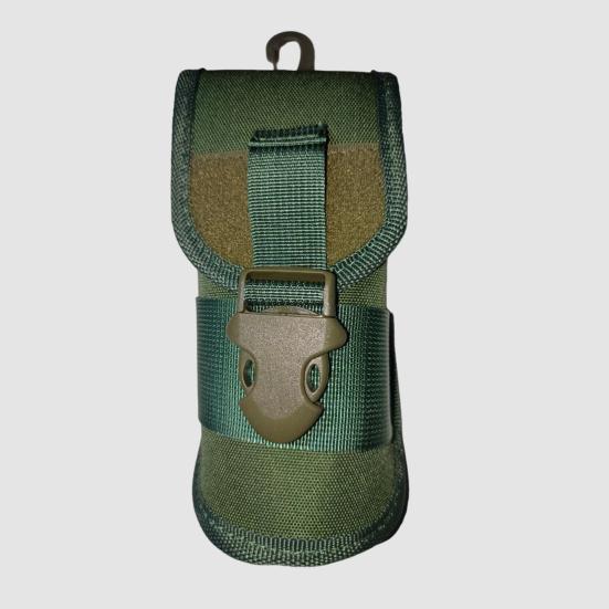 Portable Glasses Storage Bag with Buckle Tactical Sunglasses Container Case for Women Men Outdoor Travel Carrier Bag for Camping