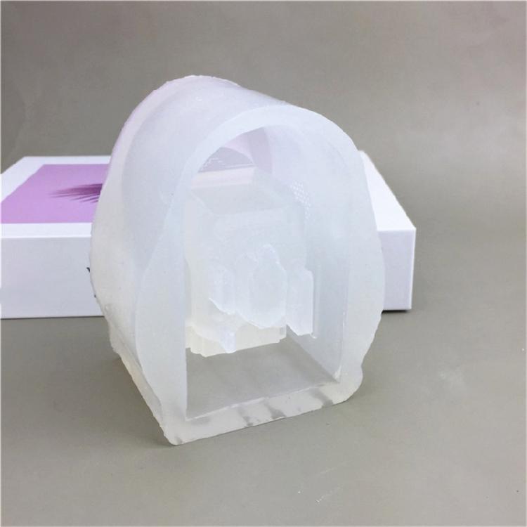 Durable Silicone Cake Moulds Easy To Clean Roman Palaces Shaped DIY Baking Molds