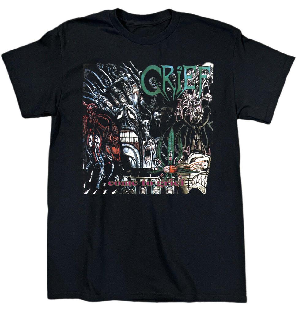 NEUES Trauerband Come To Grief Schweres Baumwoll-T-Shirt Schwarz S-5XL Für Fans MC646