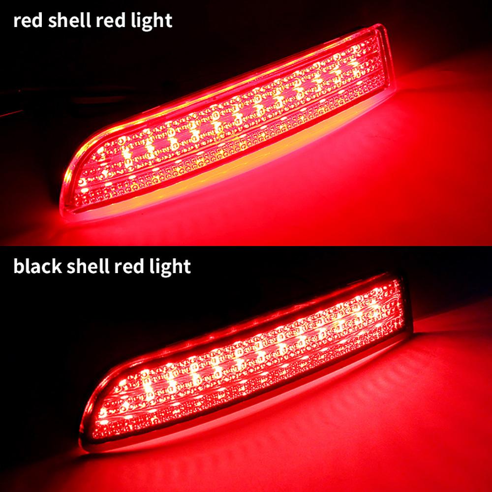 2X Car Led Tail Light Parking Brake Rear Bumper Reflector Lamp For Toyota Avensis/Alphard Mki/Rav4 Led Tail Lights Fog Stop Park