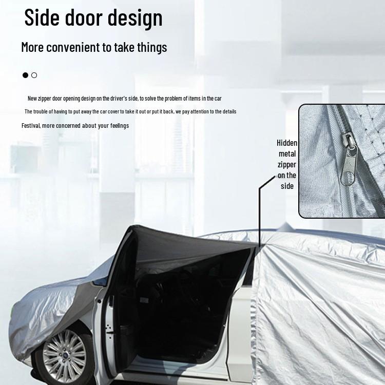 Geely Xingyuan Car Cover: Sun & Rain Protection, Heat Insulation, Full Coverage, Thickened Jacket