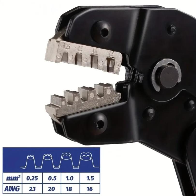 Terminals Crimp Pliers Interchangeable Dies Wire Crimper Crimping Tools Ratcheting SN-58B PH2.0 XH2.5 JST2.5 VH3.96 2026new
