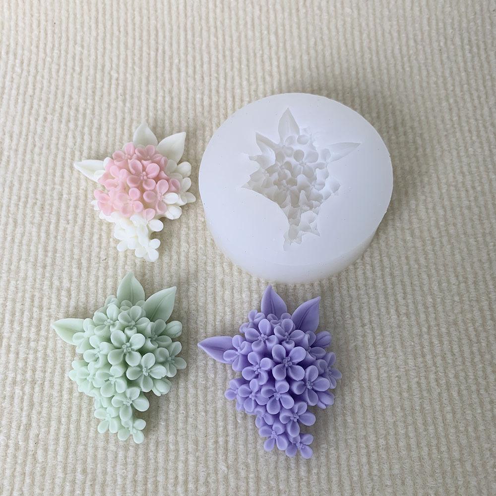 Butterfly Orchid Simulation Flower Silicone Candle Mold DIY Aromath Soap Paste Epoxy Resin Mould Rose Chocolate Cake Decor Mold