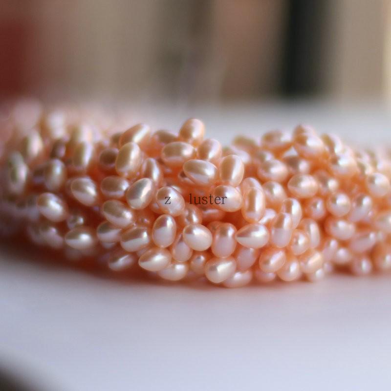 Z·luster Freshwater Pearl Beads, 6-7mm, Maito Head Strands for DIY Jewelry.