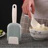 Nonstick Stand-Up Rice Spoon With Automatic Open Dust Cover Heat Resistant Serving Spoon Rice Paddle
