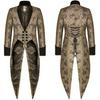 Trench-coat Irregular pour Homme 2023 - Veste Automne/Hiver Halloween W118