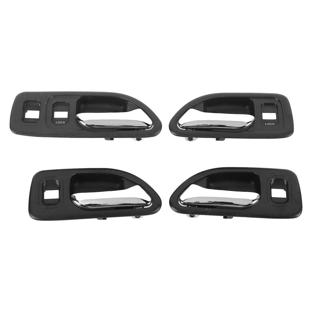 4Pcs Interior Door Handle 72125SV4013ZC Stylish Look Enhanced Grip Inside Inner Door Handle for Vehicle
