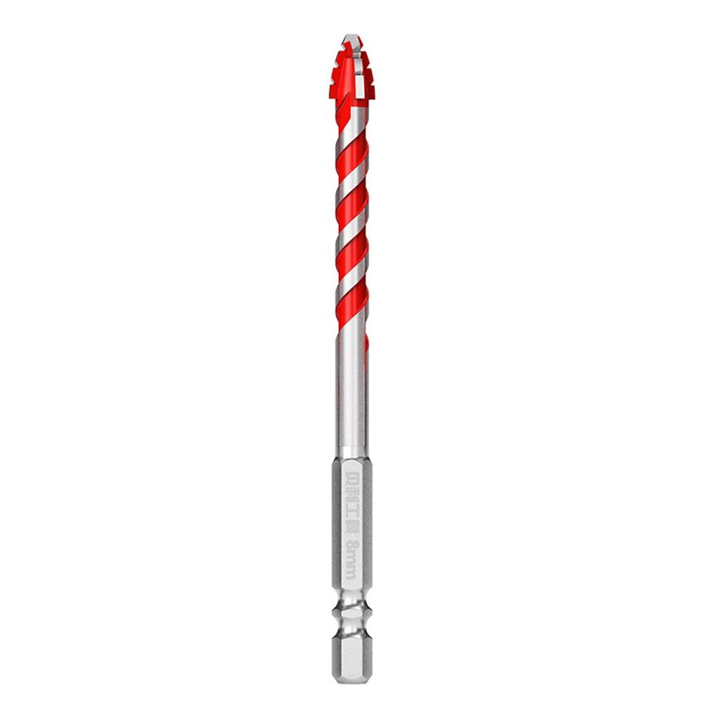 Skewed Head Eccentric Drill Bit Serrated Hexagonal Shank Drill Bit Set  Drilling Tool