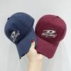 Embroidered Casual Baseball Cap for Boys and Girls Spring and Summer Sun Hat Korean Style Face Showing Little Duckball Cap