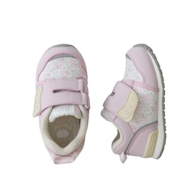 RIO Tallas para Bebé 11 Recomendado por Guardería Ancho Fácil de Poner Fácil de Caminar Primer Baby Shower Zapatos Talla Flor Pequeña, 12.5cm-17cm, Colores, Respetuosos con los Pies,