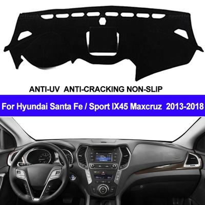 Araba Dashboard Kapak Dash Mat Anti-Güneş Hyundai Santa Fe/Sport IX45 Maxcruz 2013-2018