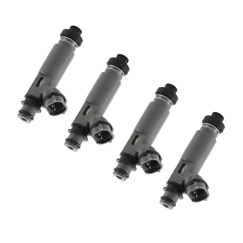 4PCS Fuel Injectors 195500-3110 842-12122 2970024 Z59913250 for Mazda Protege 1.5L 1997-1998 1.6L 1999 2000 2001 2002 2003