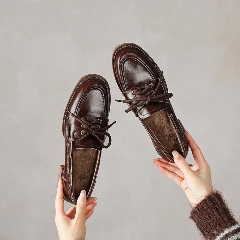 Fashion 2025 New Spring Women Pumps Shoes for Women French Round Toe Low Heel Loafers Chunky Heels Ladies Shoes Gladiator Oxford Shoes