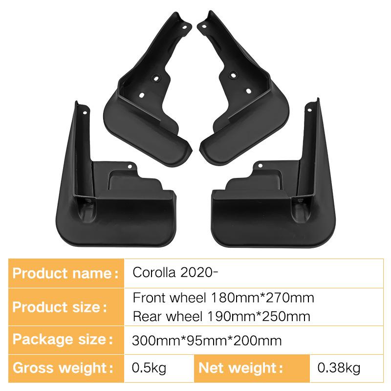 Suitable for Toyota Corolla 2020-2025 Car Tire Fender Pivot