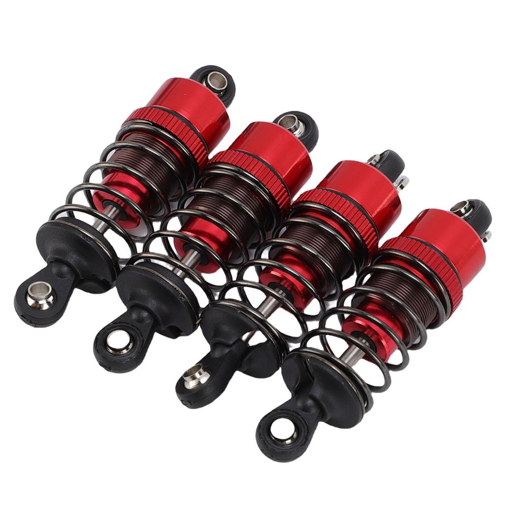4 Pcs 55mm RC Car S Aluminum Alloy Oil Shocks Damper Set for 1Celsius10 RC Car