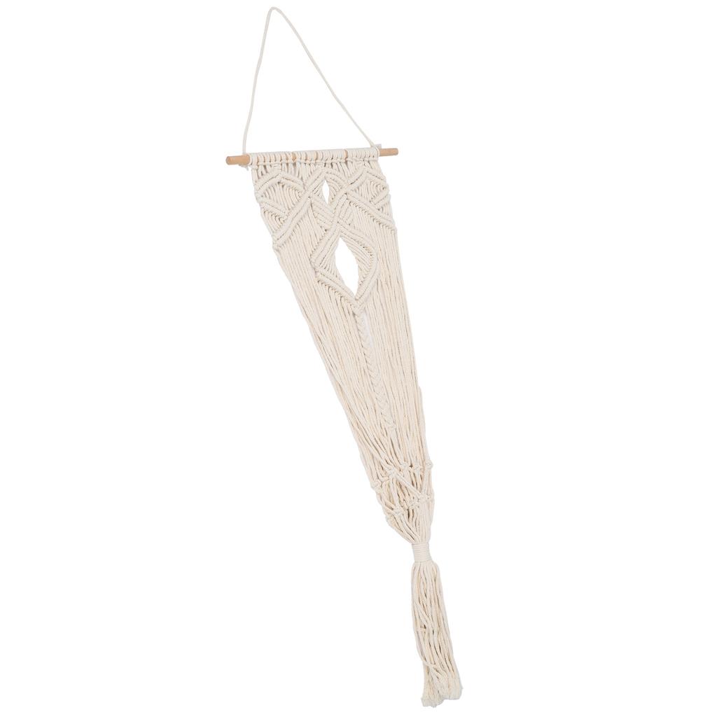 Pet Hanging Bed Woven Cotton Blend Rope Cat Hanging Basket Small Pet Hammock Swing BedC‑7
