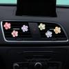 6Pcs Cute Flower Aromatherapy Car Air Outlet Decoration Perfume Clip Air Freshener Colorful Flora Decor Auto Accessories Air Fresheners 2