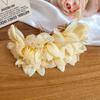 Small Fresh Fabric Flower Hairpin Super Fairy Beautiful Seaside Photo Atmosphere Hair Hairpin Niche Design Hair Accessories Women
