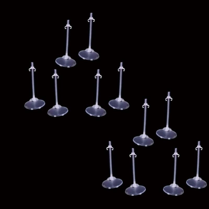 Adjustable Invisible Doll Stand For Display ABS Easy Assembly Universal For Most Figurines
