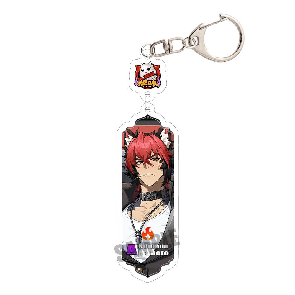 Game Zenless Zone Zero Acrylic Keychain Aria Cissia Nangong Yu Backpack Keyring Pendant Belle Nicole Demara Decorative Ornament