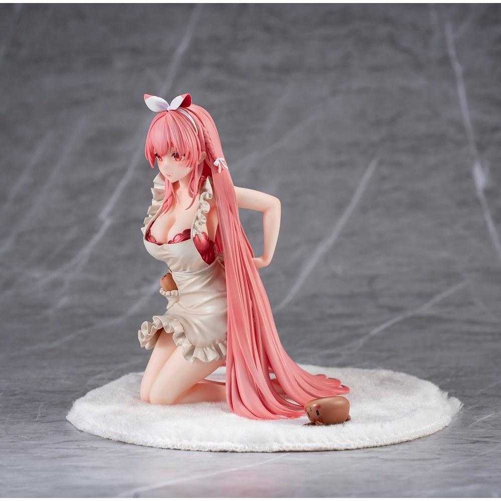 QINGCANG Rosuuri Illustration White Rabbit Rosu Apron Ver 1/7 Scale PVC ABS Painted Complete Figure