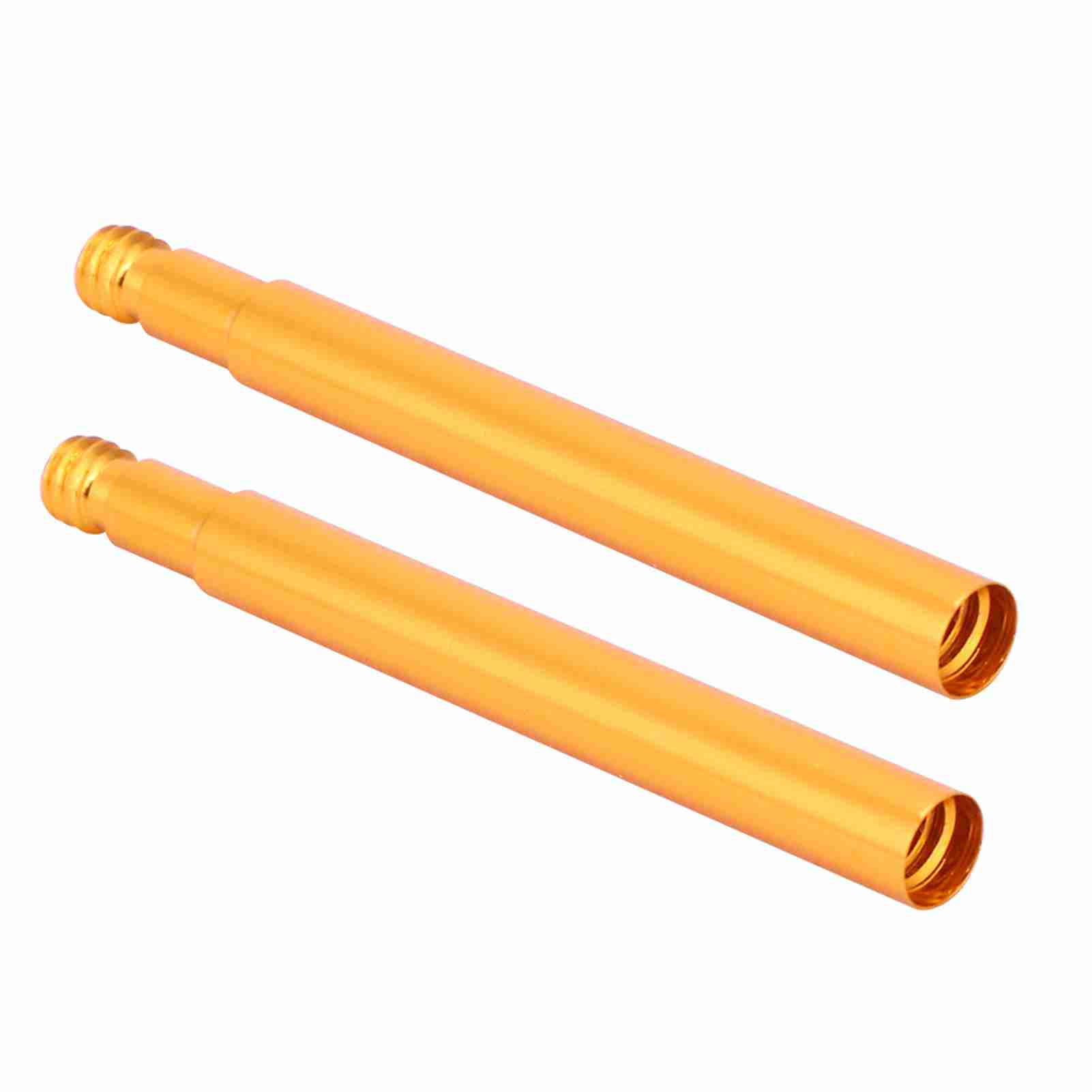 

2 шт. 60 мм Удлинитель клапана Presta для велосипеда Удлинитель клапанов для внутренней шины Gold