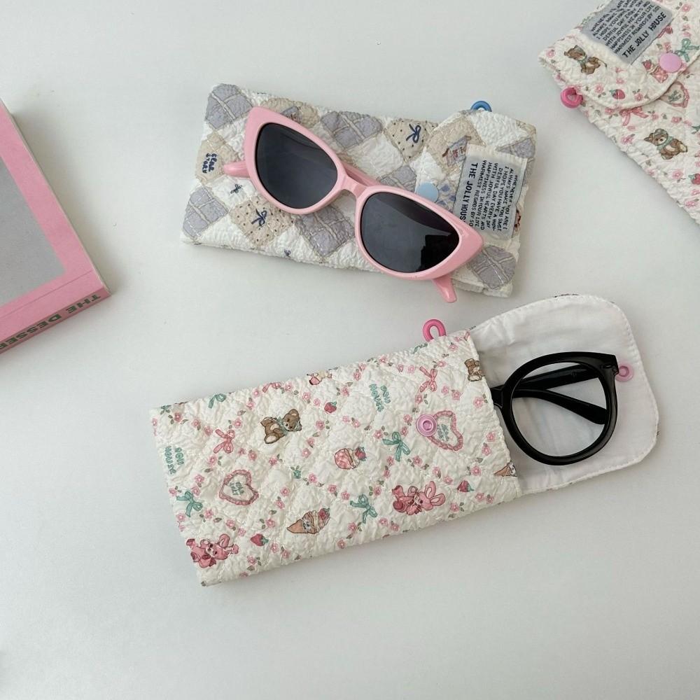 Soft Glasses Case Cotton Padded Eyewear Pouch New Sun Glasses Organizer  Outdoor