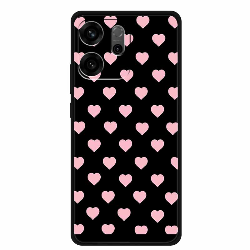 For Oppo Reno14 F Case 3D Flowers Emboss Phone Cases for Oppo Reno 14 F Reno14F 5G Back Protective Covers Soft Silicone Bumper