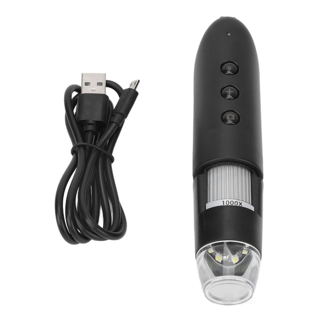 1000X Wifi Digital Magnification Endoscope HD Wireless USB Skin Microscope Camera for Beauty Salon Women Men