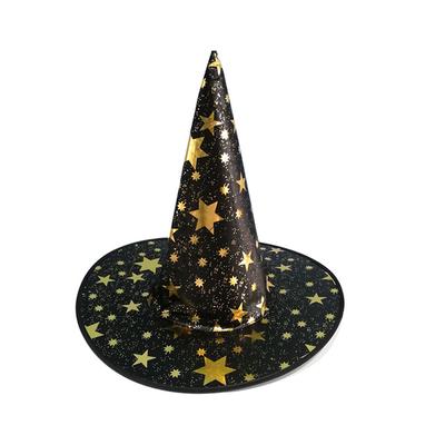 Witch Hats Masquerade Ribbon Wizard Hat Caps Cosplay Costume Accessories Halloween Party Fancy Dress