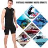 3mm Neoprene Wetsuit Top Vest Thermal Warm Sleeveless Vest for Diving Surfing Swimming Sailing