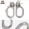 Stainless Steel Lowered Rear-set Footpegs for Off-road KTM, Husqvarna, GAS GAS, Hengjian, Kymco, Keeway