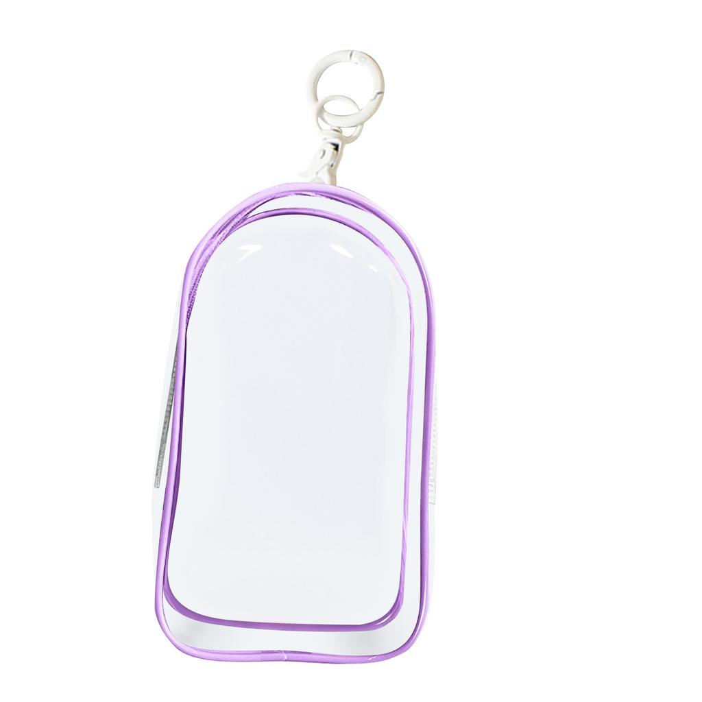 Plush Toys Transparent Bag Keychain, Hanging Display Box, Protective Box, Plastic PVC Storage Box, Toy Display Bag