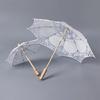 Lace Parasol Elegant Lace Umbrella for Outdoor Party Photo Props Decorative Parasol Lacework Umbrella for Garden