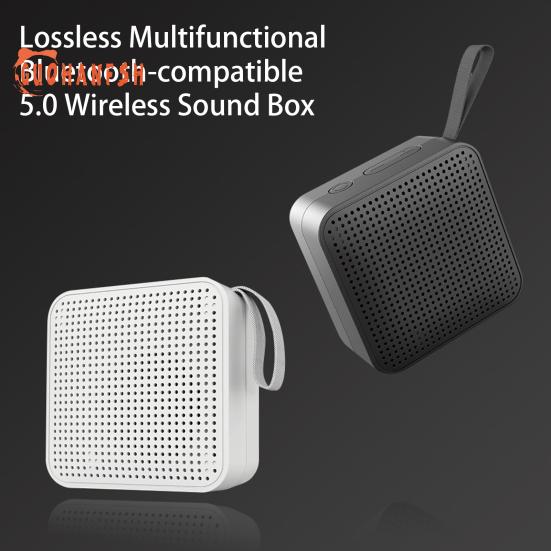 

Звуковая коробка со звуком HiFi, FM-радио и поддержкой Bluetooth 5.0 — наслаждайтесь беспроводной музыкой и звонками дома