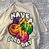Have A Good Day Money Enthusiasts T Shirt Men High Quality Breathable T Shirt Hip Hop Harajuku Soft Clothes Crewneck Loose Tops