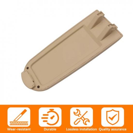 Center Console Armrest Lid Cover Fits VW Jetta Beetle 1999-2009 Beige Front NEW