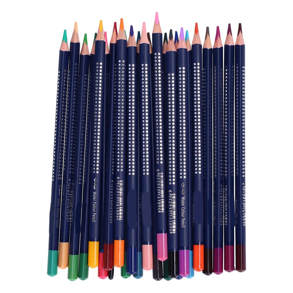 Water Solubility Watercolor Pencils Children Painting Water Color Wooden Pencil Set
