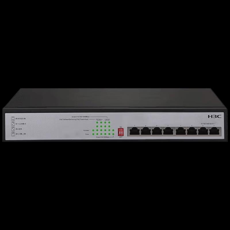 H3C 8-Port Gigabit PoE Switch