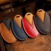 Genuine Leather Auto Key Fob Remote Cover Case Fit For Nissan Quest Elgrand Nv200 Evalia Serena Qashqai Juke X-Trail Note Almera Altima Auto