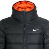 Nike Lifestyle Casual Series Vzor loga Outdoorové sporty Teplá bunda Pánská bunda Černá 626919-011