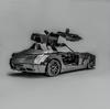 TOKIX 3D Craft Kit Metal Car (with Tools)
