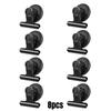 4/16pcs Magnetic Clips Heavy Duty Refrigerator Whiteboard Space-Saving Clip Set for Kitchen Office Photo Displays Holder Decor