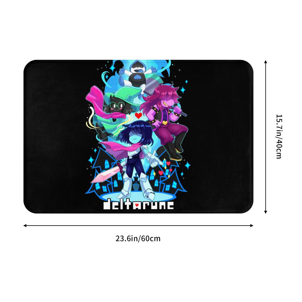 Liebe Delta Rune Glänzende Haustür Bodeneingang Matten Außen Tenna Deltarune Küche Bad Fußmatte Wohnzimmer Teppich Teppich