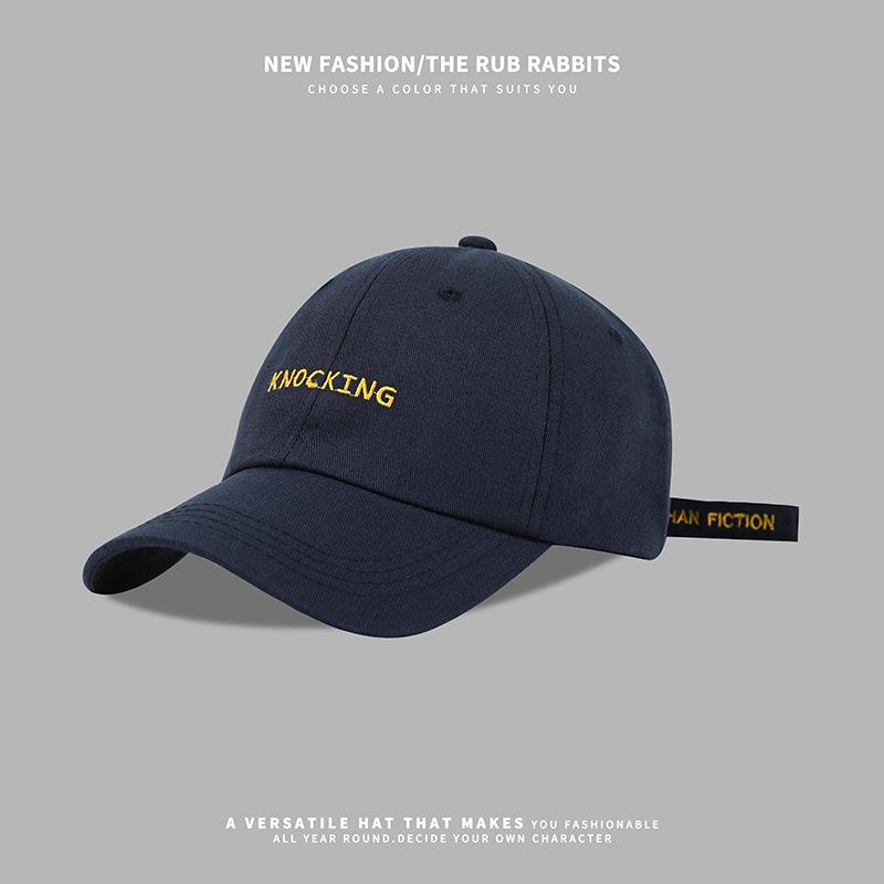 

Hat Women s Spring and Summer Trend Letter Baseball Cap Show Small Face Autumn Solid Color Versatile Shade Cap Men Adjustable